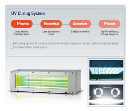UV경화기, 초소형전원장치, 전자식 안정기